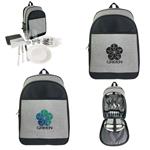 JH35014 Lakeside Picnic Set Cooler Backpack With Custom Imprint